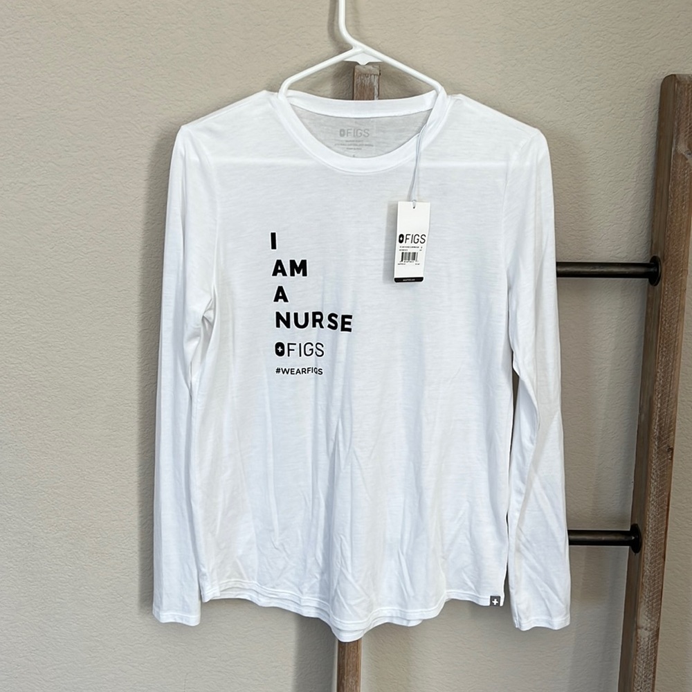 Brand new figs long sleeve top